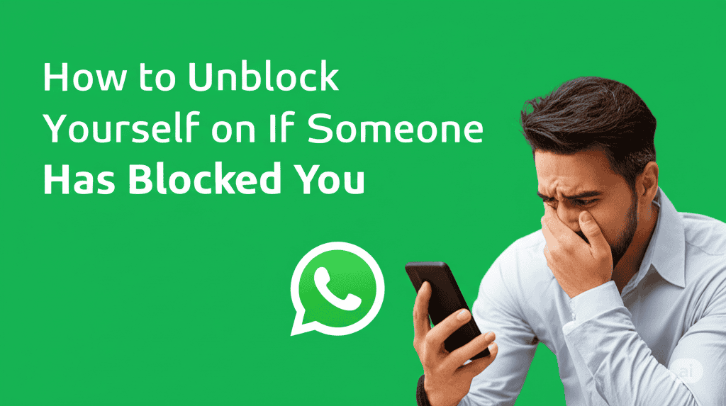 Unblock Yourself on WhatsApp